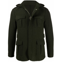 Eleventy zipped utility pocket jacket - Verde