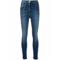 Elisabetta Franchi high-waisted skinny jeans - Azul