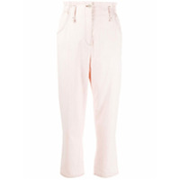 Emilio Pucci Calça com amarração na cintura - Rosa