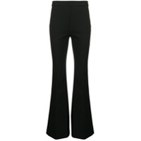 Emilio Pucci Calça flare com cintura alta - Preto