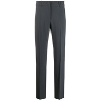 Emporio Armani Calça de alfaiataria cintura alta - Cinza