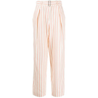 Emporio Armani Calça de alfaiataria risca de giz - Neutro