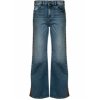 Emporio Armani Calça jeans flare cintura média - Azul