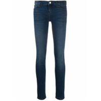 Emporio Armani Calça jeans skinny com cintura baixa - Azul
