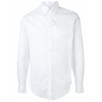 Emporio Armani Camisa com bolso no busto - Branco