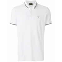 Emporio Armani Camisa polo com logo - Branco