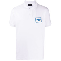 Emporio Armani Camisa polo com logo - Branco
