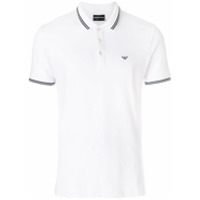 Emporio Armani Camisa polo mangas curtas - Branco