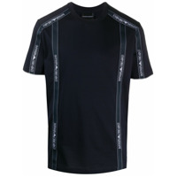 Emporio Armani Camiseta com estampa de logo - Azul