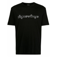 Emporio Armani Camiseta com estampa de logo - Preto