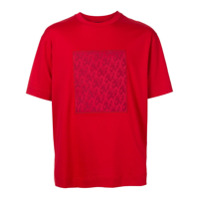 Emporio Armani Camiseta com estampa de logo - Vermelho