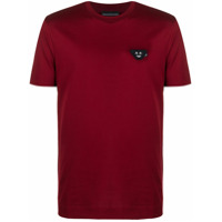 Emporio Armani Camiseta com patch de logo Face - Vermelho