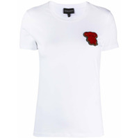 Emporio Armani Camiseta com patch do urso Teddy - Branco