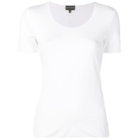 Emporio Armani Camiseta decote arredondado - Branco