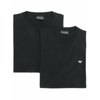 Emporio Armani Camiseta decote arredondado - Preto