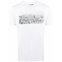Emporio Armani Camiseta Tokyo City com estampa - Branco