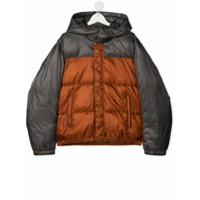 Emporio Armani Kids TEEN puffer jacket - Cinza