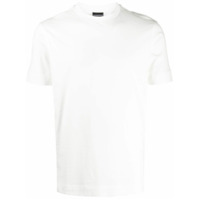 Emporio Armani rear logo patch T-shirt - Branco