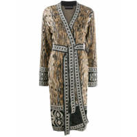 Ermanno Scervino Cardigan com padronagem animal - Neutro