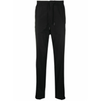 Ermenegildo Zegna Calça esportiva de cashmere e lã - Preto