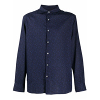 Ermenegildo Zegna Camisa com estampa floral - Azul