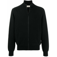 Ermenegildo Zegna Cardigan de tricô com zíper - Preto