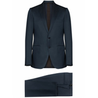Ermenegildo Zegna Milano silk and wool-blend suit - Azul