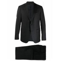 Ermenegildo Zegna Terno com abotoamento simples - Preto