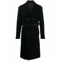 Ernest W. Baker Casaco com cinto e abotoamento duplo - Preto