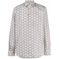 Etro Camisa com botões e padronagem paisley - Branco