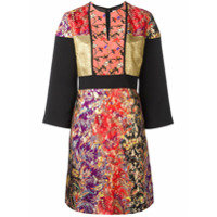 Etro Vestido de seda com estampa floral - Estampado