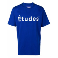 Etudes Camiseta 'Wonder' com estampa de logo - Azul