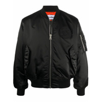 Etudes Jaqueta bomber com patch de logo - Preto