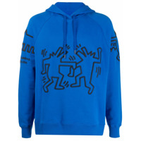 Etudes Moletom x Keith Haring Racing com capuz - Azul