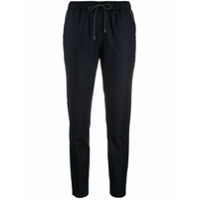 Fabiana Filippi slim-fit track-style trousers - Azul