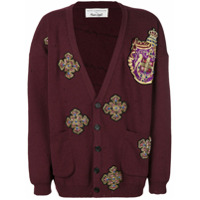 Faith Connexion Cardigan com aplicações - Rosa