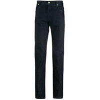 Fendi Calça jeans skinny com estampa de logo - Azul