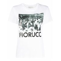 Fiorucci Camiseta com estampa Top Disco - Branco
