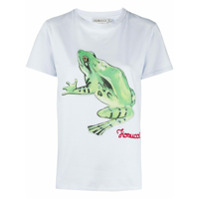 Fiorucci Woodland Frog-print T-shirt - Azul