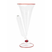 Fornasetti Copo para coquetel de vidro - TROMBONE