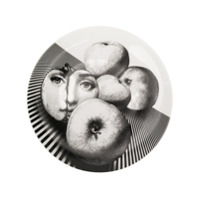 Fornasetti Prato com estampa de frutas - Branco