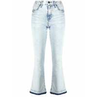 FRAME Calça jeans bootcut com cintura alta - Azul