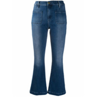 FRAME Calça jeans flare de algodão orgânico - Azul