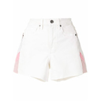 FRAME Short Le Brigette color block - Branco