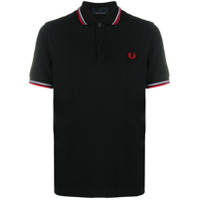 Fred Perry embroidered-logo polo shirt - Branco