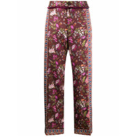 F.R.S For Restless Sleepers Calça com acabamento de franjas - Marrom