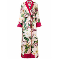 F.R.S For Restless Sleepers Vestido quimono floral - Vermelho