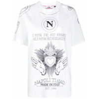 Gcds Camiseta de algodão com estampa gráfica - Branco