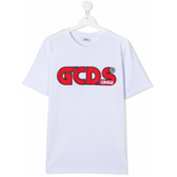 Gcds Kids Camiseta com logo grÃ¡fico - Branco