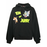 Gcds Moletom Tom and Jerry com capuz - Preto